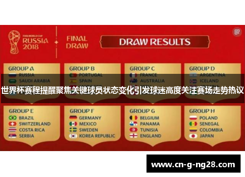 世界杯赛程提醒聚焦关键球员状态变化引发球迷高度关注赛场走势热议